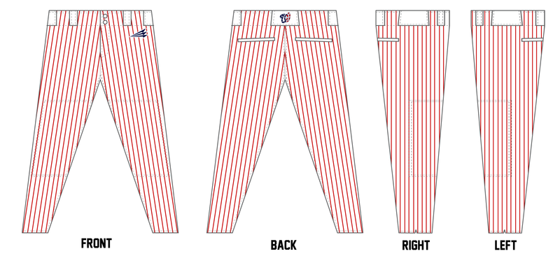 Leadoff Baseball Academy Wildcards Custom ProFit Baseball Pant #BP3BP