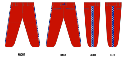 Freedom Firebirds Custom Fastpitch Pant #FP3b