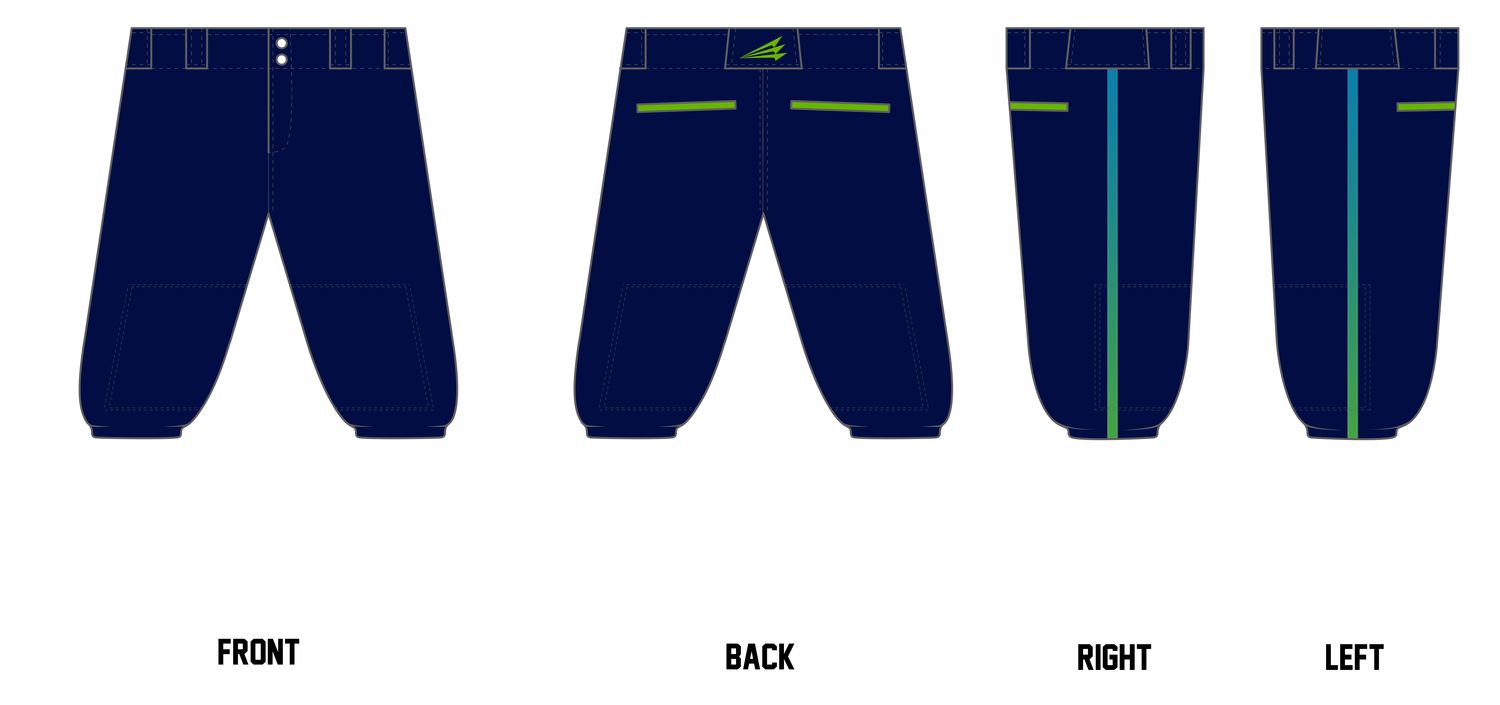 Orlando Baseball Prospects Custom Knicker Baseball Pant #BP5