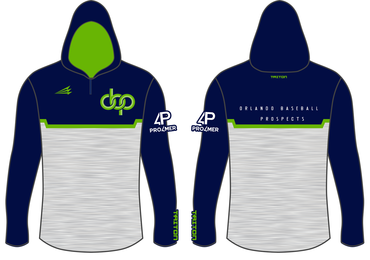 Orlando Baseball Prospects Custom NanoZip #NH3