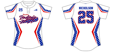 Freedom Firebirds Custom HexaFlex Softball Jersey #J3b