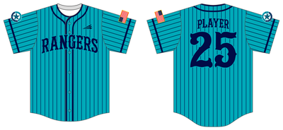 Carolina Rangers Custom HexaFlex Baseball Jersey #J1