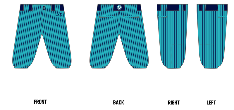 Carolina Rangers Custom Knicker Baseball Pant #BP1