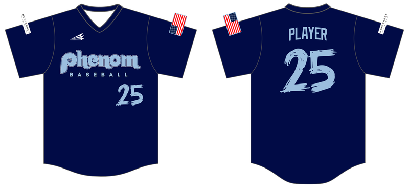 Arkansas Phenoms Custom NanoDri Baseball Jersey #J2C