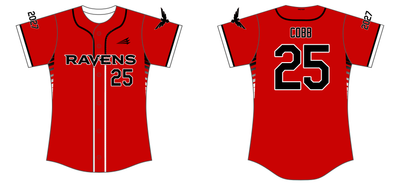 Ravens (Cobb) Custom HexaFlex Softball Jersey #J5B