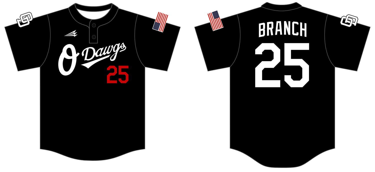 O Dawgs Custom HexaFlex Baseball Jersey #J19B