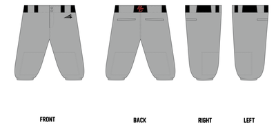 Border City Backs Custom Knicker Baseball Pant #BP5B