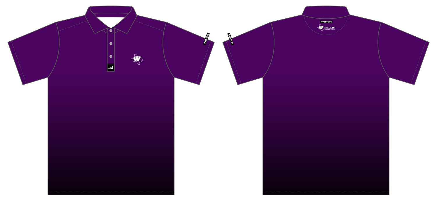 Willis Band and Guard Custom Stroker Golf Polo #GP1