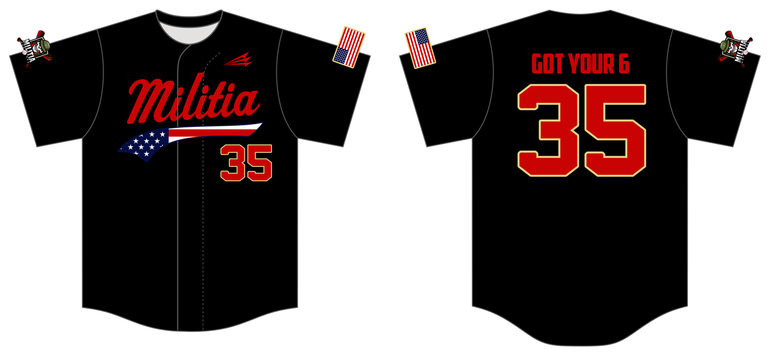 Militia Custom NanoDri Baseball Jersey #J2C