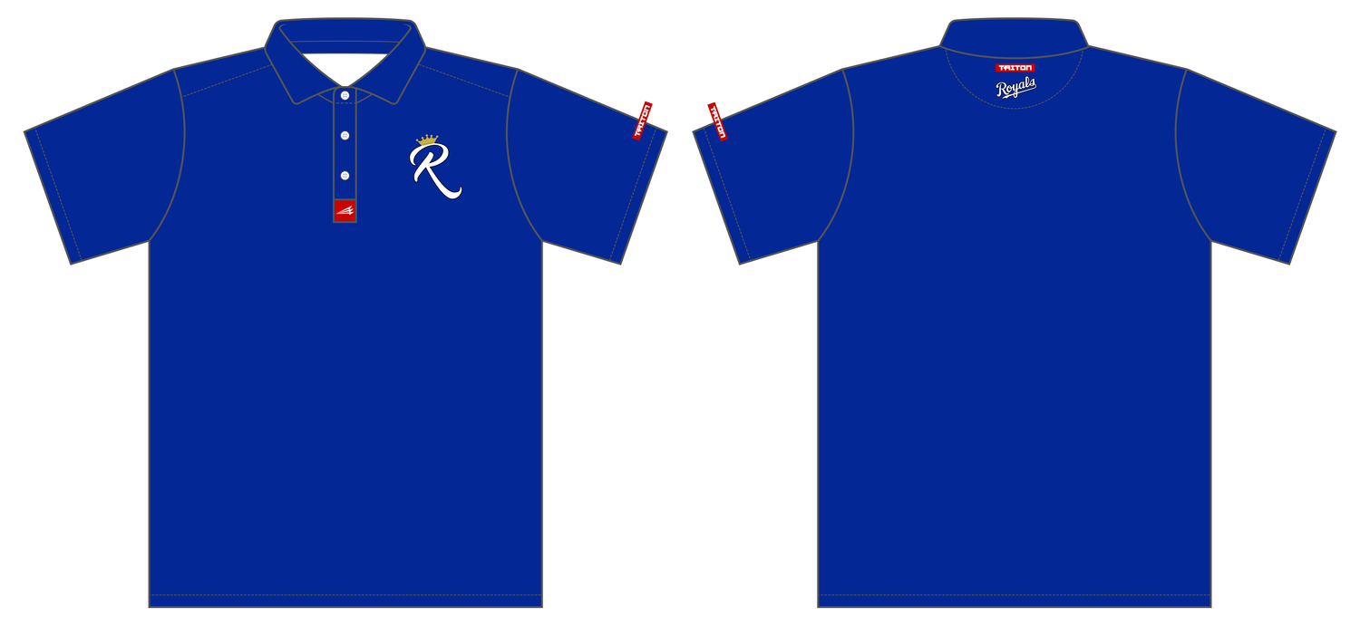 Middle Tennessee Royals Custom Stroker Golf Polo #GP1