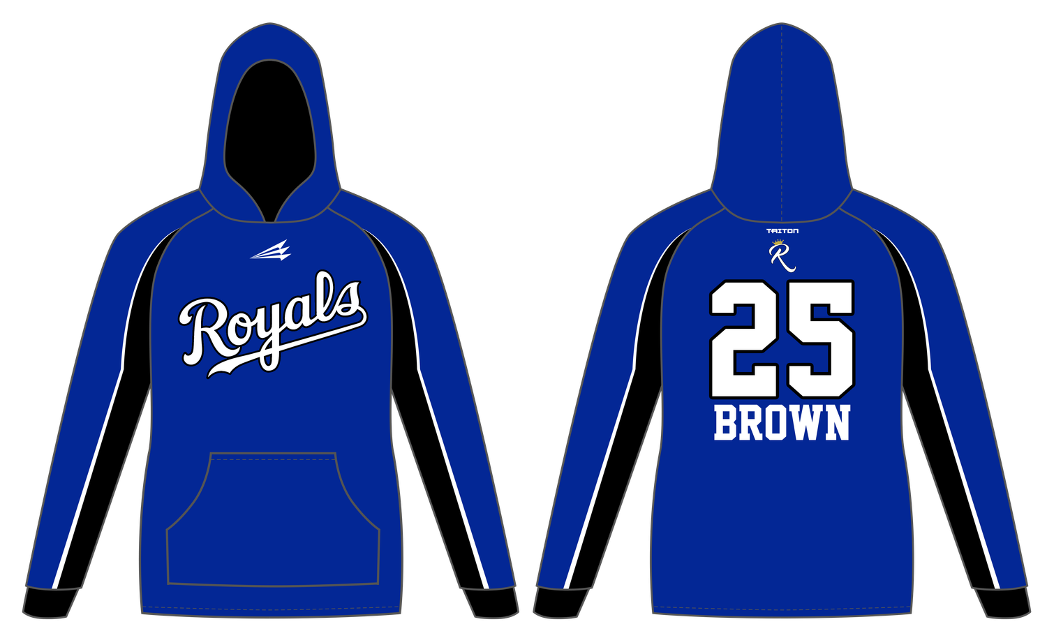 Middle Tennessee Royals Custom Vulcan Hoodie #VH5
