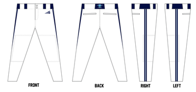 Blue Sox Sports Custom ProFit Baseball Pant #BP15P