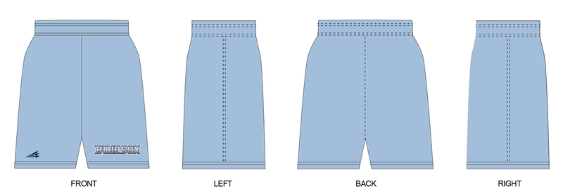 Blue Sox Custom Revolution Pocket Shorts #RV7