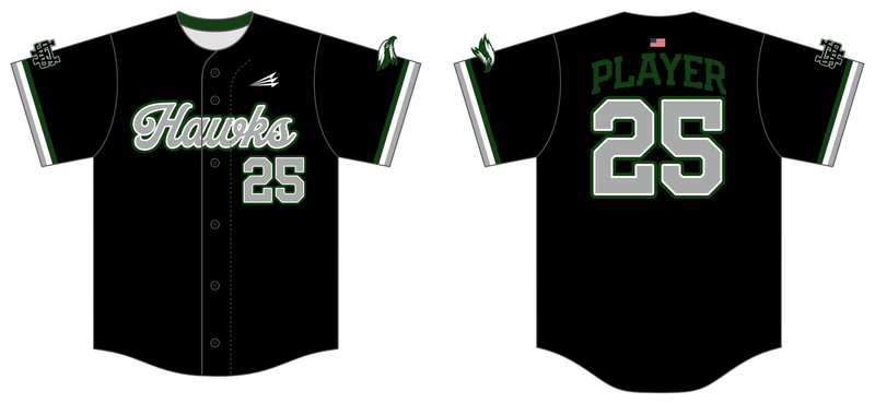 South Walton Hawks Custom HexaFlex Baseball Jersey #J3C