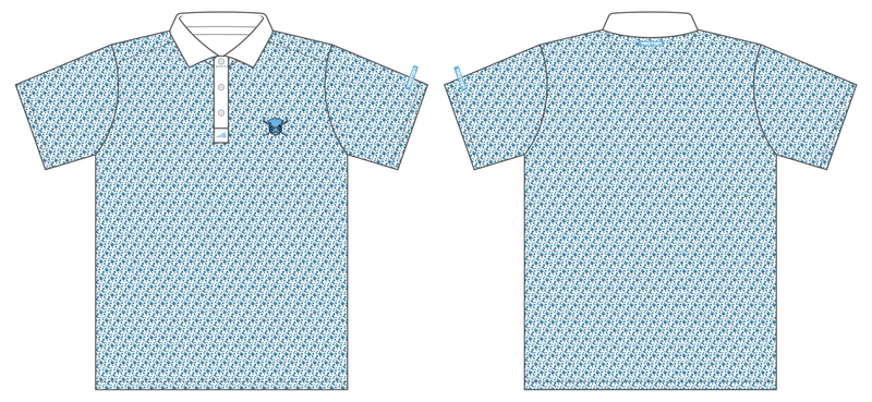 Bluesox Custom Stroker Golf Polo #GP1