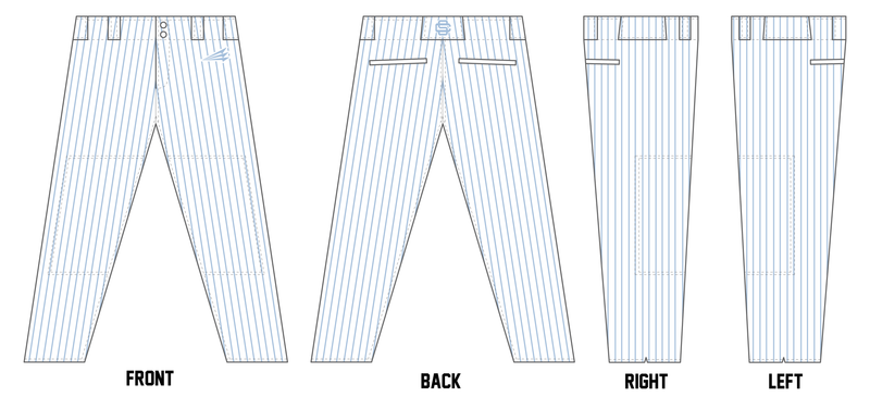 SoCal Wolfpack Custom Athletic Baseball Pant #BP1