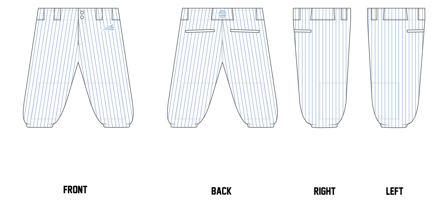 SoCal Wolfpack Custom Knicker Baseball Pant #BP1B