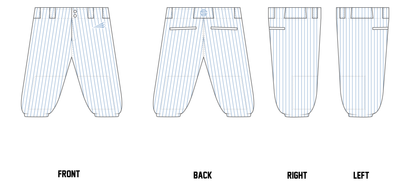 SoCal Wolfpack Custom Knicker Baseball Pant #BP1B