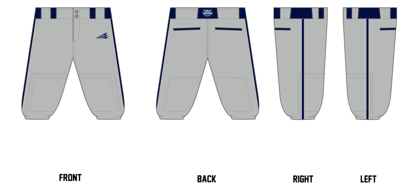931 Hammers Custom Knicker Baseball Pants #BP13A