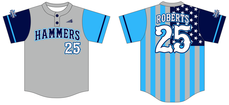 931 Hammers Custom Nanodri Baseball Jersey #J13