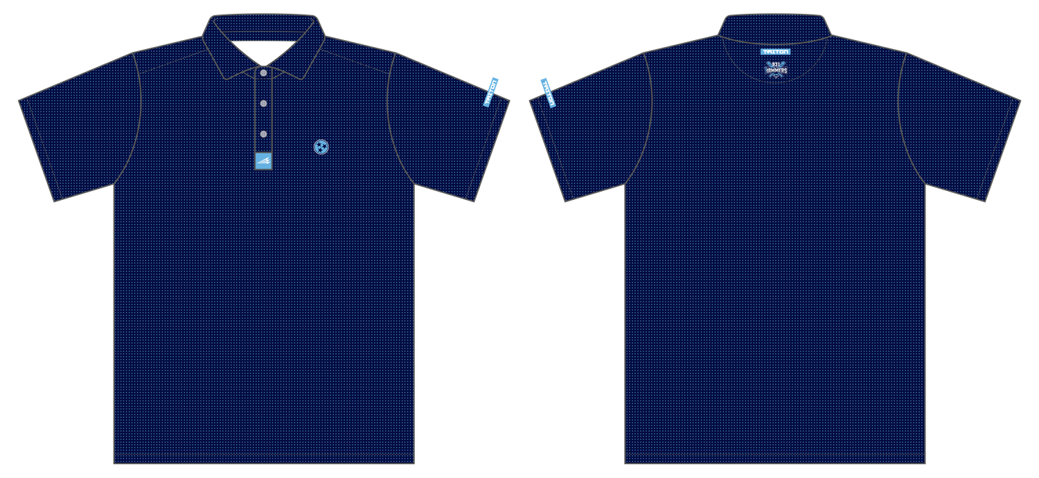 931 Hammers Custom Stroker Golf Polo #GP1