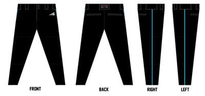 Beast Hack Custom Athletic Baseball Pant #BP2