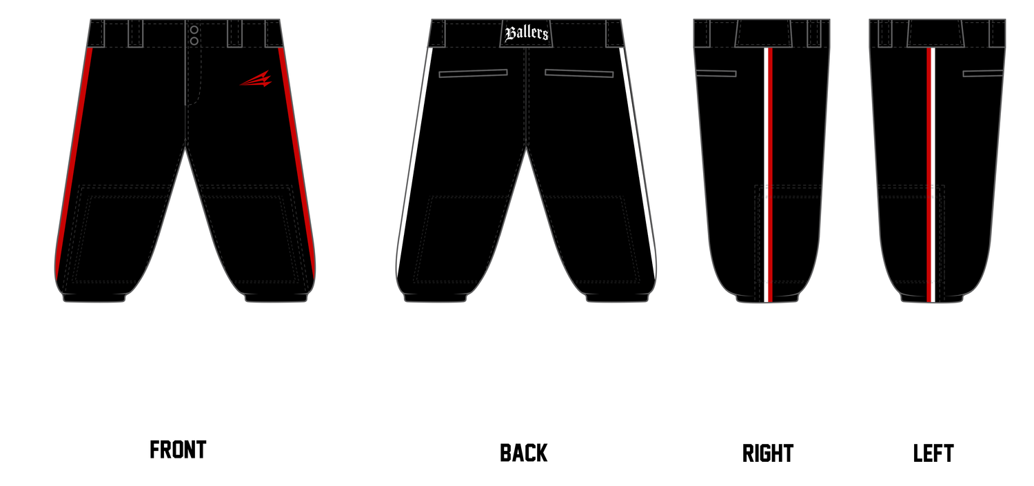 SoCal Ballers Custom Knicker Baseball Pants #BP18B
