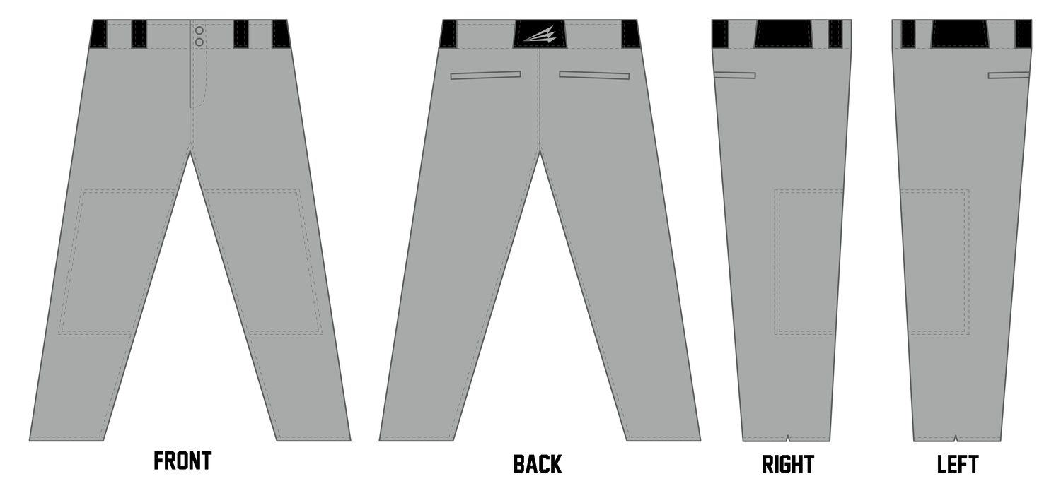PFA Taylor Custom Long Relaxed Baseball Pant #BP2L