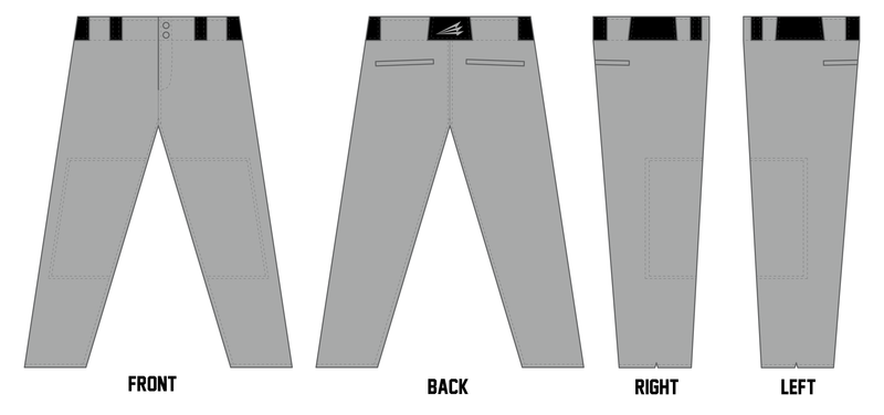 PFA Taylor Custom Long Relaxed Baseball Pant #BP2L