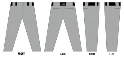 PFA Taylor Custom Long Relaxed Baseball Pant #BP2L