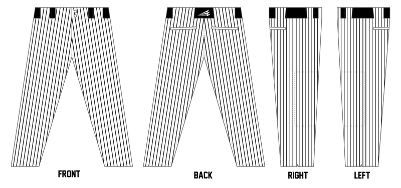 PFA Taylor Custom Long Relaxed Baseball Pant #BP1L