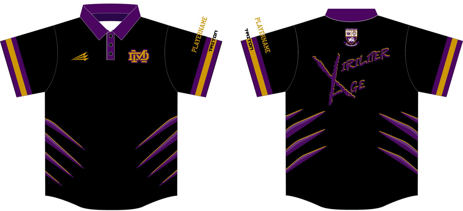 Damien Memorial Bowling Team Custom HyperPolo #HP5