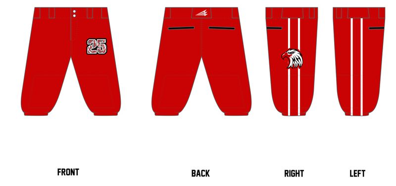 Marysville Hawks Custom Knicker Baseball Pant #BP6E