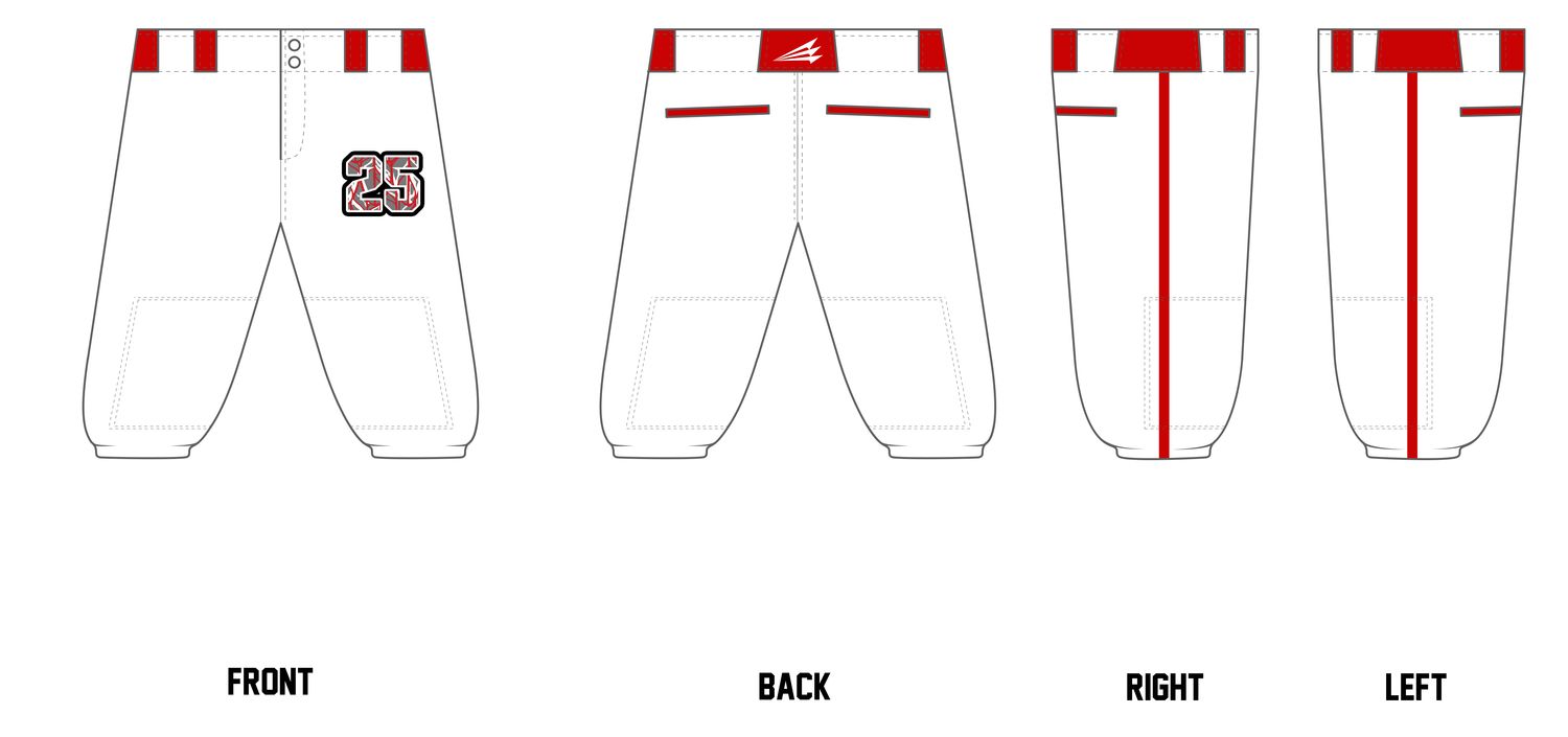 Marysville Hawks Custom Knicker Baseball Pant #BP6C