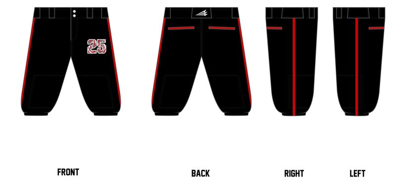 Marysville Hawks Custom Knicker Baseball Pant #BP5