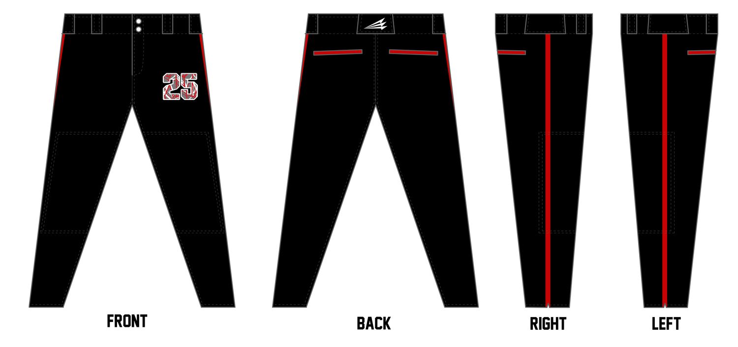 Marysville Hawks Custom Athletic Cut Baseball Pant #BP5B