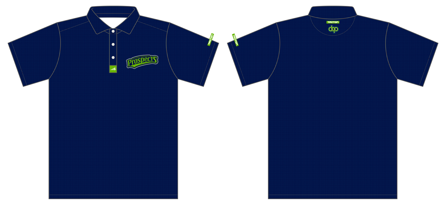 Orlando Baseball Prospects Custom Stroker Golf Polo #GP1