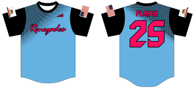 Renegades Custom HexaFlex Baseball Jersey #J2C