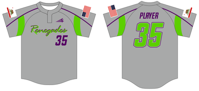 Renegades Custom HexaFlex Baseball Jersey #J3C