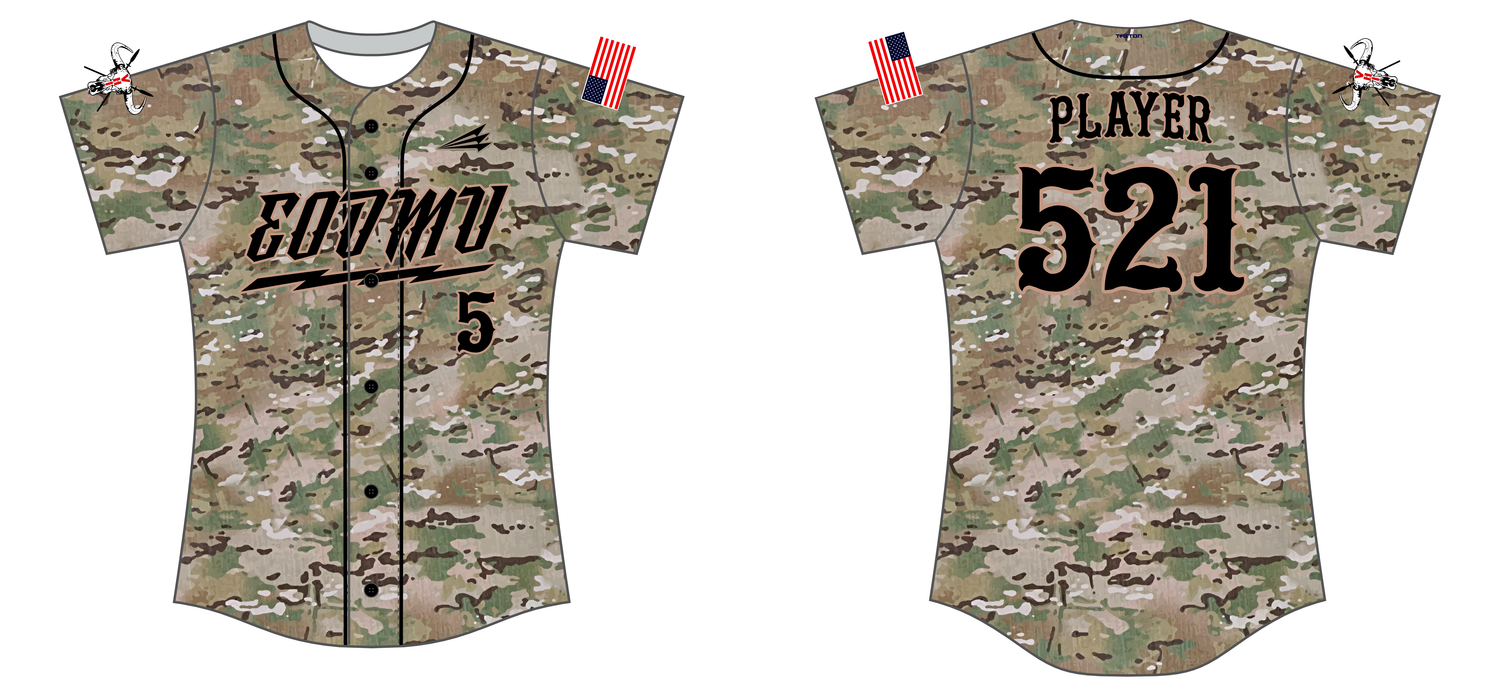 EODMU Custom NanoDri Baseball Jersey #J1G