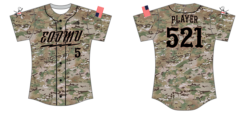 EODMU Custom NanoDri Baseball Jersey #J1G