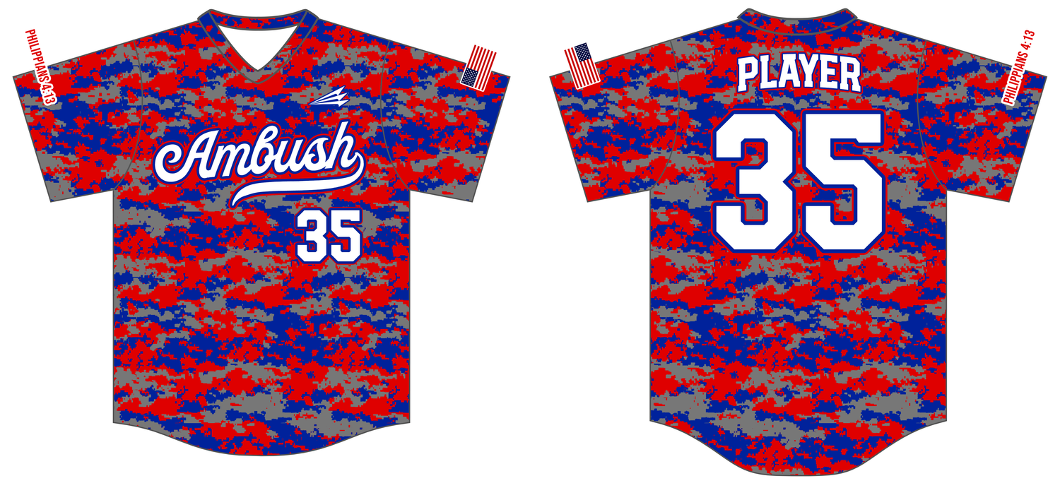 Ambush Custom NanoDri Baseball Jersey #J2