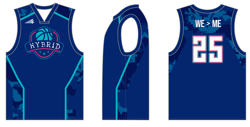 Tennessee Hybrid Custom NanoDri Basketball Jersey #J4B