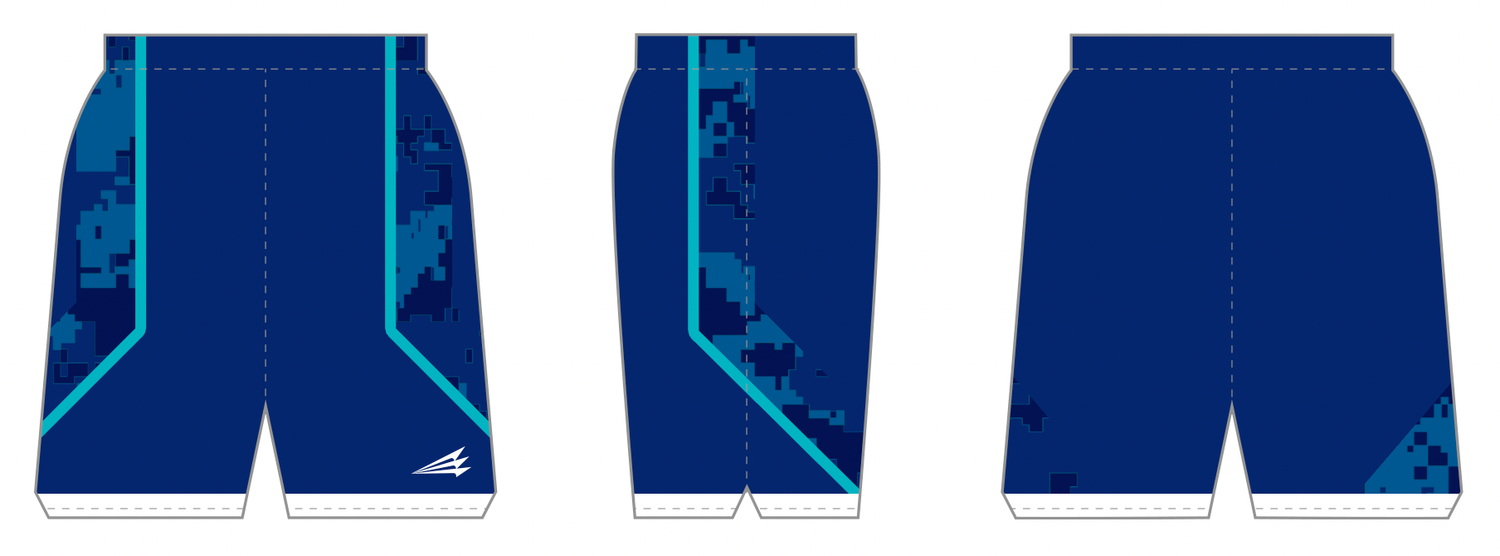 Tennessee Hybrid Custom MATERIAL Basketball Shorts #BS4B