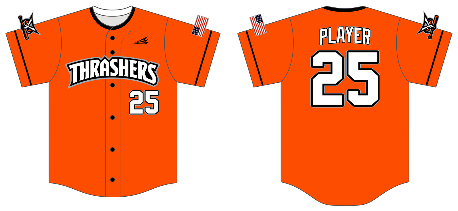 Big League Wiffle Ball Custom HexaFlex Baseball Jersey #J16