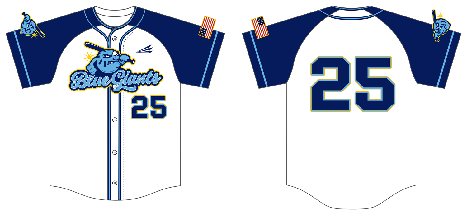 Big League Wiffle Ball Custom HexaFlex Baseball Jersey #J7