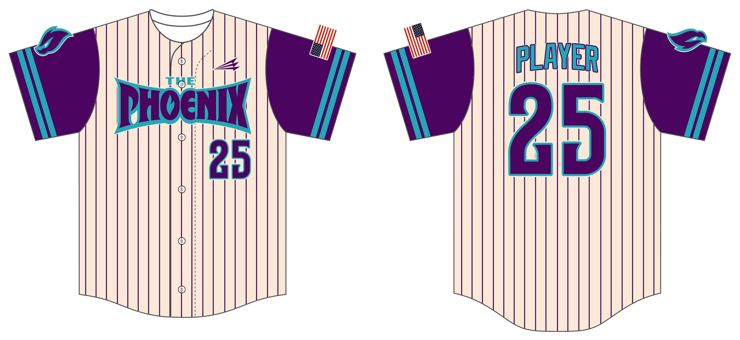 Big League Wiffle Ball Custom HexaFlex Baseball Jersey #J13B