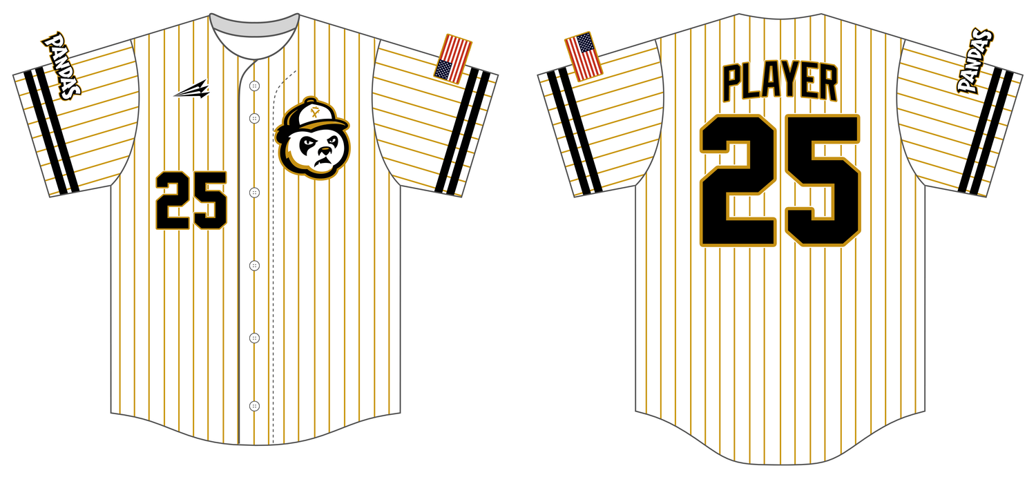 Big League Wiffle Ball Custom HexaFlex Baseball Jersey #J8B