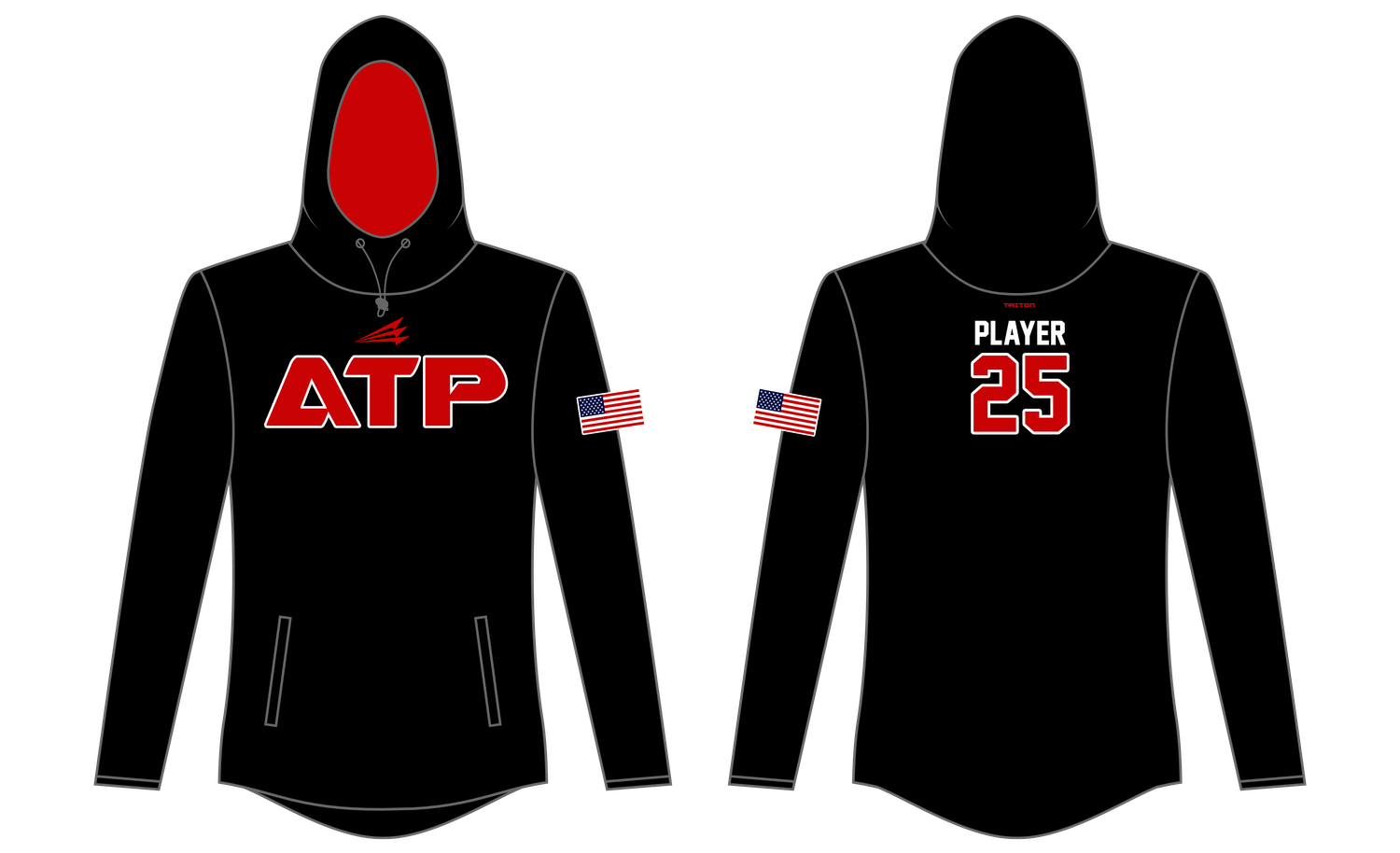 ATP Performance Custom QuadFlex Hoodie #QF1