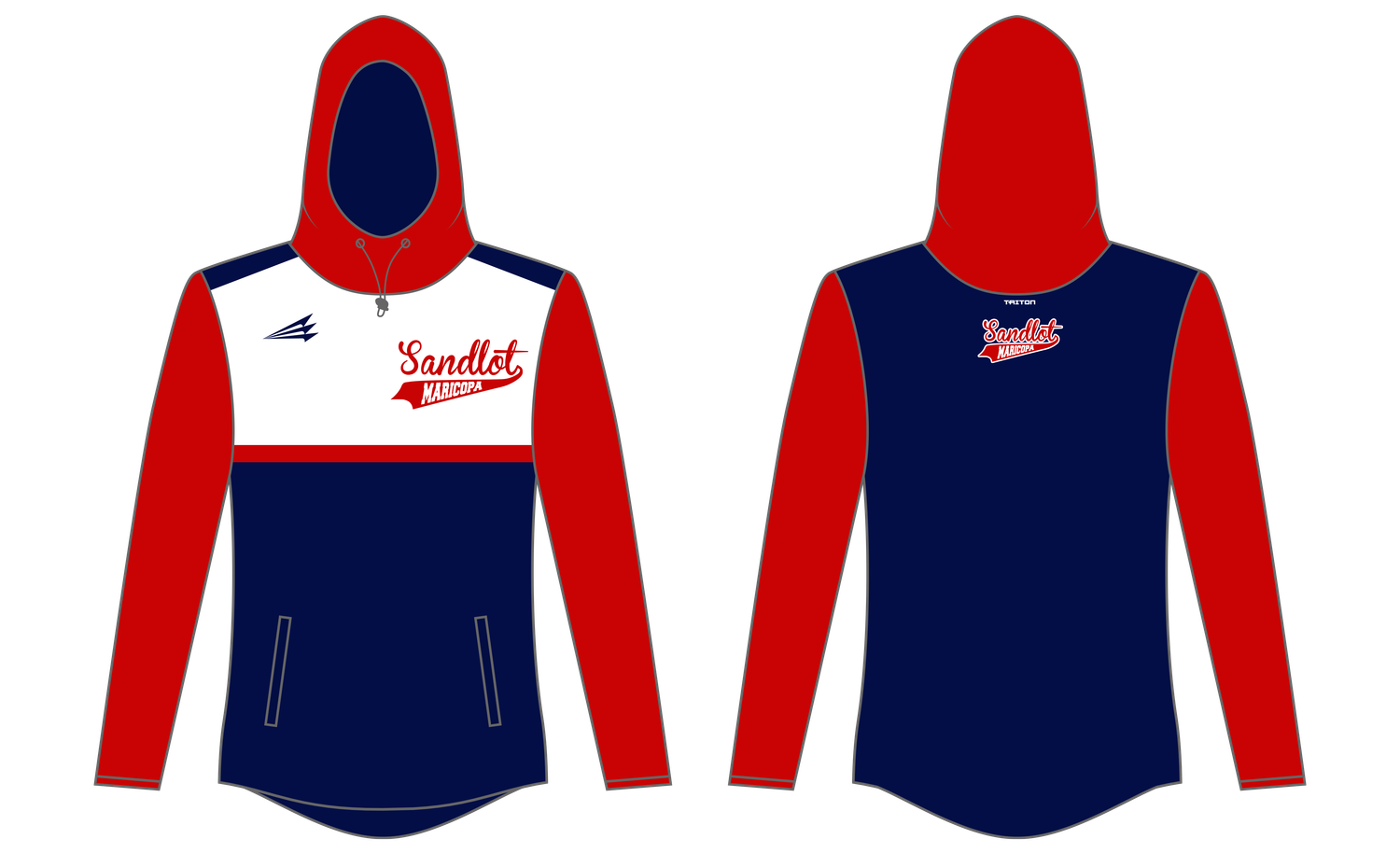 Maricopa Sandlot Custom QuadFlex Hoodie #QF1